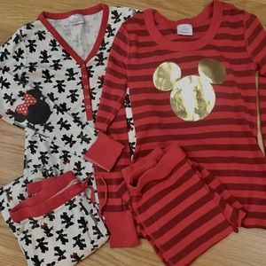 Hannah Anderson Mickey and Minnie Pajamas